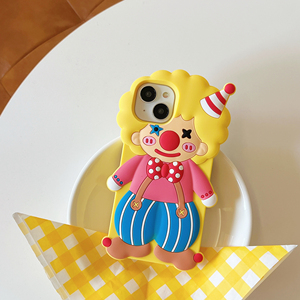 Chất lượng cao hài hước phim hoạt hình mặt nạ <span class=keywords><strong>Joker</strong></span> Silicone trường hợp điện thoại cho iPhone - Product Image 6