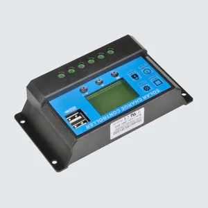 12V/24V Pwm regolatore di carica solare Display LCD ROHS certificato MPPT Mini Flexibilitiy 10A/20A/30A Max PV per Controller di illuminazione - Product Image 3