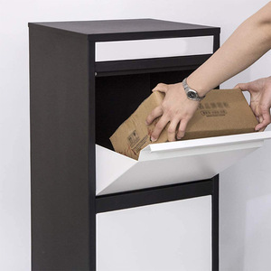 Moderno uso doméstico pacote entrega Caixa pacote Drop Box com segurança bloqueio inteligente drop box última milha soluções