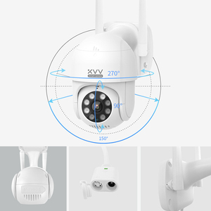 Xiaovv PTZ eylem kamera IP65 su geçirmez kızılötesi 8 gece görüş dönen 2K HD görüntü kalitesi işık desteklenen ile Mi ev uygulaması - Product Image 3