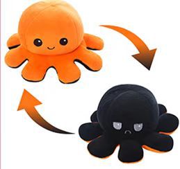 Orange to black