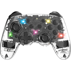 Switch Wireless BT maniglia funzione di programmazione Gamepad Controller di gioco lanterna magica a 7 colori - Product Image 1