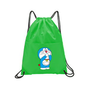 Custom Printed Pink <strong>Pattern</strong> Washable Foldable Retail Shopping Carry Drawstring Ecobag Folding Cloth <strong>Draw</strong> <strong>String</strong> <strong>Bag</strong> - Product Image 4