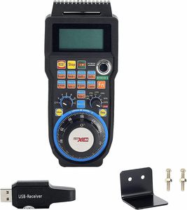 WiXHC Router CNC WHB04B-6 Mach3 6 asse Controller CNC Wireless CNC MPG strumento di lavorazione pendente parte Encoder elettronico volantino - Product Image 1