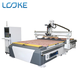Máquina de grabado de madera CNC 3D de 3 ejes, 2000x4000mm, exterior de Turquía con 8 o 12 herramientas para corte de muebles cnc - Product Image 4