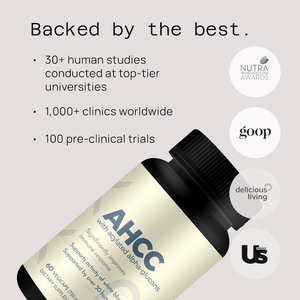 Solilan 60 Kapsul ekstrak Jamur Vegan AHCC 750mg dukungan imun meningkatkan kepadatan tulang 2 kapsul harian bukan untuk hamil - Product Image 4