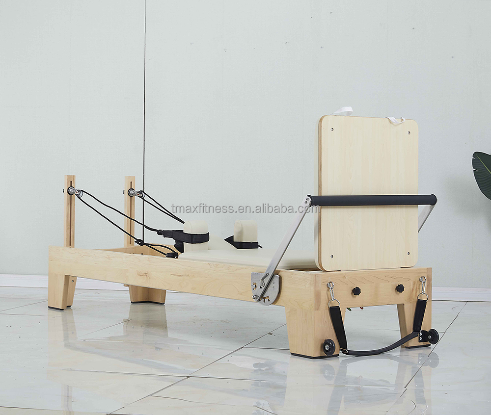 DZ132 Maple Pilates Reformer Machine Workouts Exercises Best Factory Promotion 3 Maple Pilates Reformer Machine Workouts Exercises