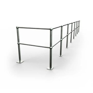 Настраиваемые оцинкованные порошкообразные перила - Product Image 2
