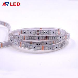Tiras LED RGB 60 LEDs DC 12 24 Volt mavi diş açık renk değiştirme SMD 5050 RGB LED şeritler - Product Image 3