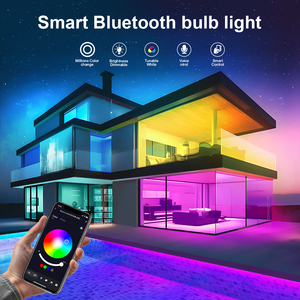 LEDスマート電球1000LMアプリケーション付き色変更ライト電球調光可能RGBWW 9W同等のスマート電球 - Product Image 2