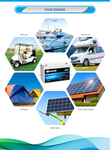 太陽光発電システム用OEM 12V 12AhLiFePO4バッテリーリン酸鉄リチウム電池 - Product Image 4