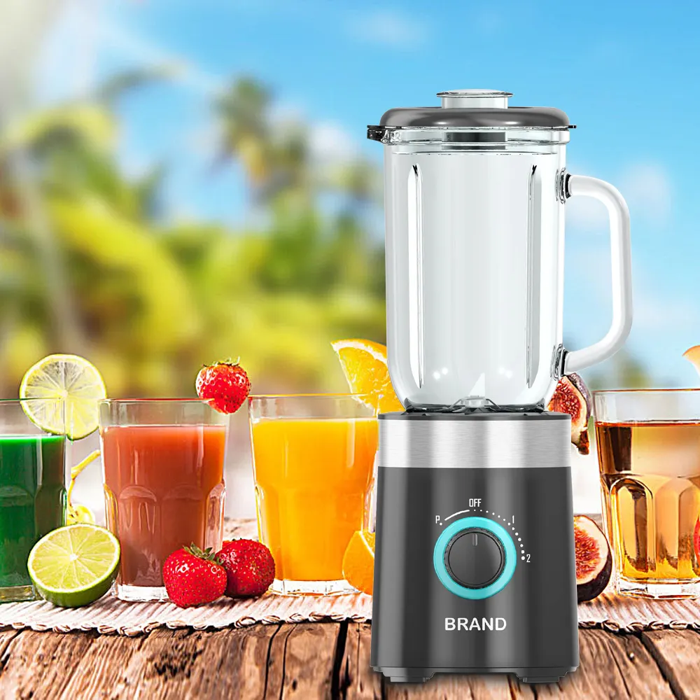 Frullatore Smoothie Maker 400W frullatore professionale da appoggio con 4 velocità regolabili