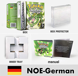 NOE emerald box and manual