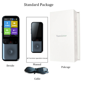 Global <strong>Language</strong> T11 Smart Transaltor Machine Online <strong>Languages</strong> Real Time Translation Device with Touch Screen for Global Users - Product Image 5