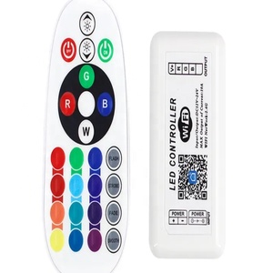 Лидер продаж, беспроводной 24-ключ RGB Tuya WiFi контроллер для умной домашней системы освещения - Product Image 3