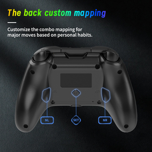 Controlador de interruptor inalámbrico LED compatible con PC Controlador IOSAndroid con vibración de luz RGB - Product Image 6