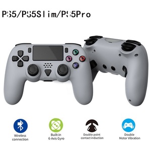 P S5Pro/PS 5超薄控制台无线蓝牙控制器，带6轴振动宏编程电脑/P S5游戏手柄