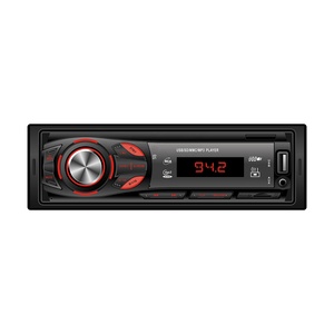 1个带蓝牙音频的单Din SD MP3播放器汽车立体声收音机调频辅助输入接收器USB - Product Image 5