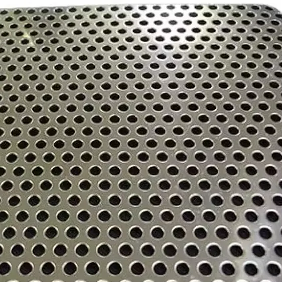 Blechplatte Carbon runder Loch Lochplatte Platte perforierte Bleche gute Qualität Lochbohrung Metall Netz Stahl