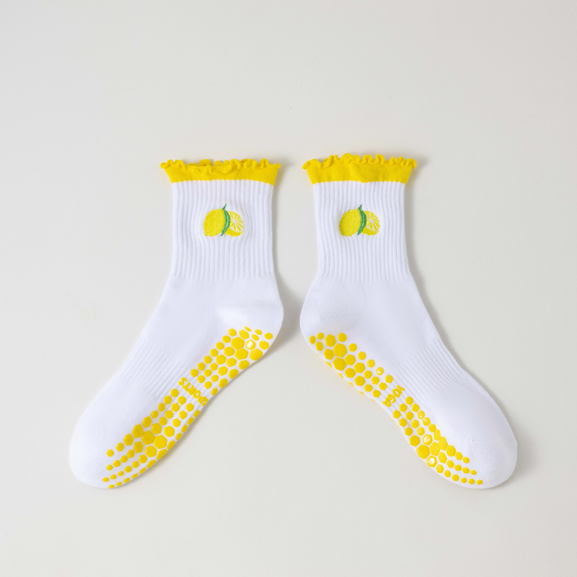 Dentelle jaune citron