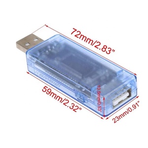 Тестеры аккумуляторов с USB зарядным устройством, мобильный детектор мощности, тестер аккумулятора, измеритель напряжения и тока