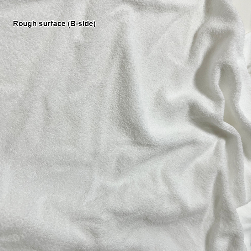 White rough side (side B)