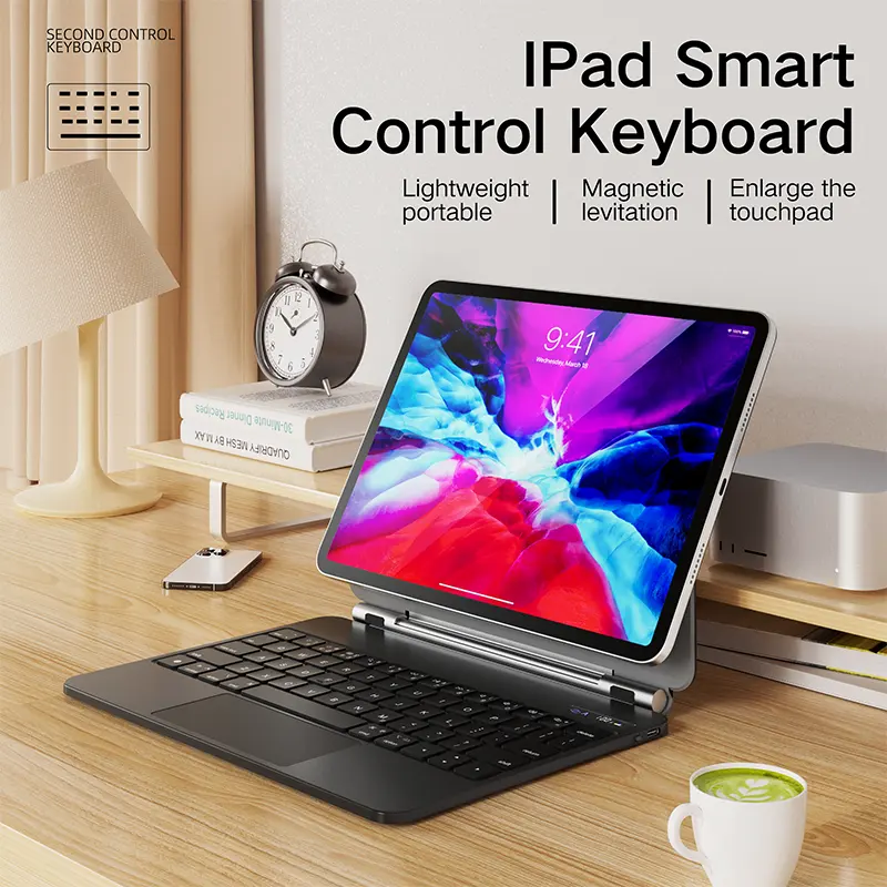 Чехол для клавиатуры Ipad Pro Air 4 5 10,9 2022 11 12,9 дюймов с сенсорной панелью и трекпадом