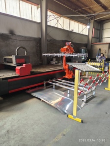 Il Robot industriale a sei assi Braunte ad alta precisione viene utilizzato per il taglio Laser di carico e scarico movimentazione ecc - Product Image 4
