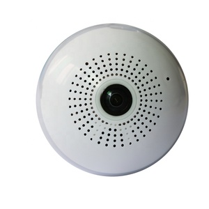 960P夜视360度1.3mp鱼眼全景闭路电视安全无线P2P灯泡灯知识产权摄像机 - Product Image 1