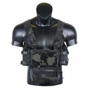 सामरिक छाती रिग उपकरण chaleco सामरिक सामान्य प्रयोजन MK4 हल्के इलास्टिक शिकार mu - Product Image 2
