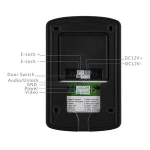 High-Definition Wired Video Door Phone <strong>System</strong> Waterproof Night Vision <strong>Security</strong> with <strong>Intercom</strong> Doorbell Access Control <strong>System</strong> - Product Image 5