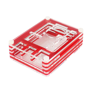 Wholesale <strong>Raspberry</strong> <strong>Pi</strong> 4 9 Layer Acrylic <strong>Case</strong> Transparent Box Shell Protective Enclosure for <strong>Raspberry</strong> <strong>Pi</strong> 4 Model B - Product Image 4