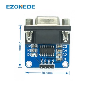 Módulo convertidor de puerto serie MAX3232 RS232 a TTL, conector DB9 MAX232 - Product Image 3