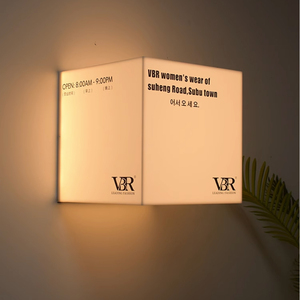 Индивидуальный светодиодный световой короб, рекламный акриловый двухсторонний световой короб, наружный знак, акриловый световой короб - Product Image 2