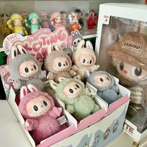 מפעל סיטונאי לבבו מסתורין תיבה צעצועי סופר רך וחמוד מפלצת יצירתי לבובו צעצועים ילדים מיני בובות קטיפה