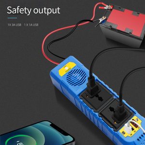 200W DC to ACインバーター12V ~ 240V車の電圧コンバータUSB充電器カップホルダーと複数の出力タイプOEMサポート - Product Image 4