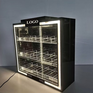 Kustom Morden lampu led rak tembakau pemasaran tampilan promo barang berdiri untuk toko asap - Product Image 6