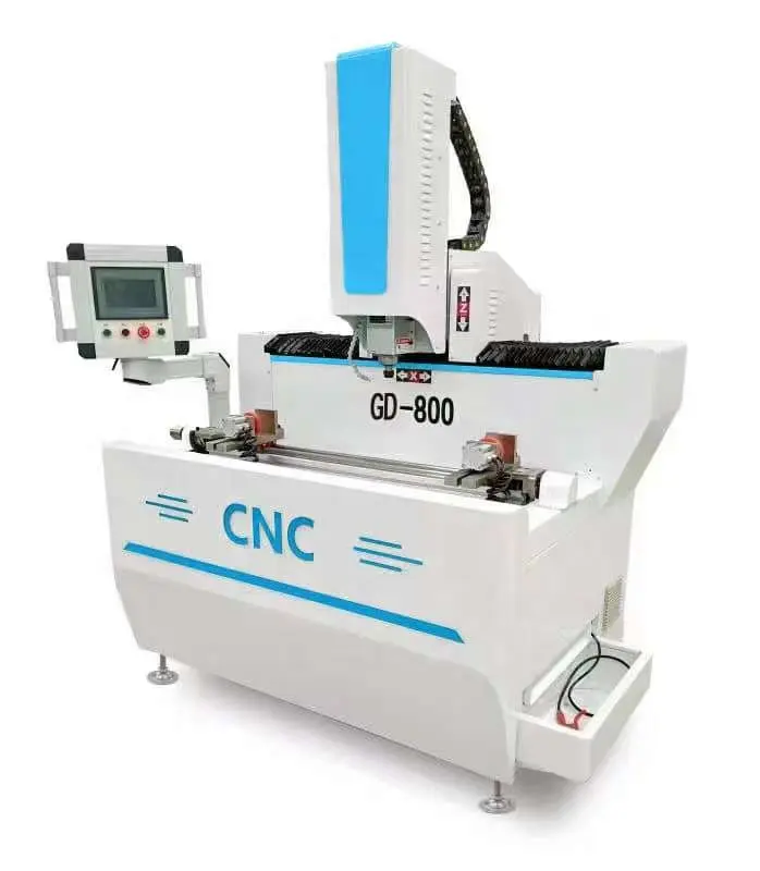 800mm 2500mm UP/VC Aluminum CNC drilling milling machine CNC milling router drilling holes for Window Door Making machine price