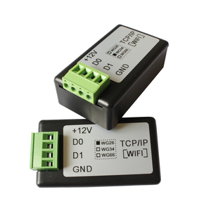 CE certificato Wireless IOT Wiegand Transfer Converter WIFI TCP/IP per il Controller di accesso Wiegand supporto personalizzato