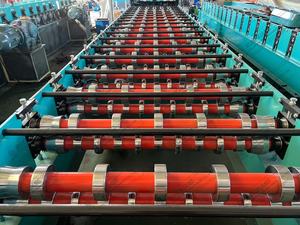 Châu Âu phổ biến gặp coppo lợp máy gạch tạo thành máy làm bước tấm lợp cuộn tạo thành máy - Product Image 4