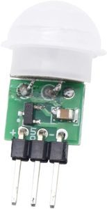 Módulo de Sensor Humano PIR Infrarrojo Piroeléctrico AM312, Detector Automático de Movimiento Corporal, DC 2,7-12V, para Raspberry