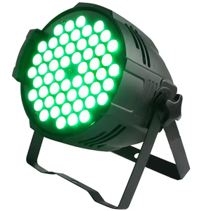 舞台PARs 54x3W RGB发光二极管派对DJ全彩舞台照明停车灯，带Dmx控制，用于迪斯科Dj派对婚礼表演活动