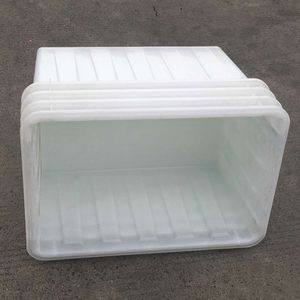 HDPE材料長方形ネスティング貯水タンクソリッドボックスプラスチッククレートプラスチック容器 - Product Image 6