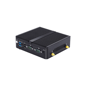 OEM Fanless Industrial Micro PC 2x RJ45 2x RS232 Small Desktop <strong>Computer</strong> <strong>Linux</strong> Windows11 Pro OS N100 Mini PCS - Product Image 4