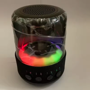 Tragbarer Z5 Mini kabelloser bluetooth-Lautsprecher mit eingebautem Mikrofon Freisprecheinrichtung mit TF-Karte schillernd crack bunt LED 5.0 HD Ton
