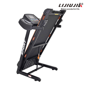Lijiujia elettrico pieghevole palestra casa running machine facile montaggio tapis roulant con 15% inclinazione auto - Product Image 4