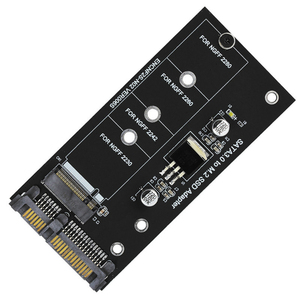 B คีย์ /b M M.2 NGFF อะแดปเตอร์แปลง SSD SATA M.2ไปยัง SATA 3การ์ดขยาย M2 Riser - Product Image 1