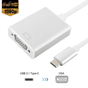 <strong>Usb</strong> C <strong>to</strong> <strong>Vga</strong> Adapter, Type C <strong>to</strong> <strong>Vga</strong> Converter Compatible for Macbook Pro/Air/Ipad Pro 2018/Surface Book - Product Image 2
