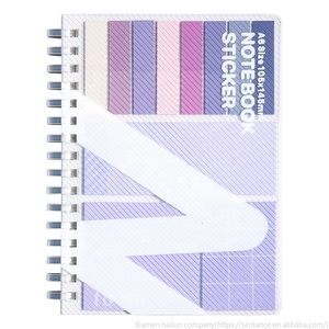 Cuaderno de estudiante multiusos de color macarrón, notas adhesivas de expansión de hojas sueltas, Bloc de notas de combinación múltiple - Product Image 5