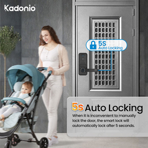 Kadonio กุญแจล็อคประตูอัจฉริยะพร้อมที่จับ, กุญแจล็อคประตูอัจฉริยะ - Product Image 5